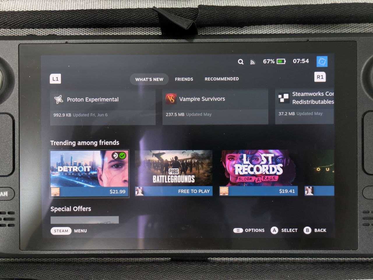 Steam Deck LCD (не OLED!) 512 Gb