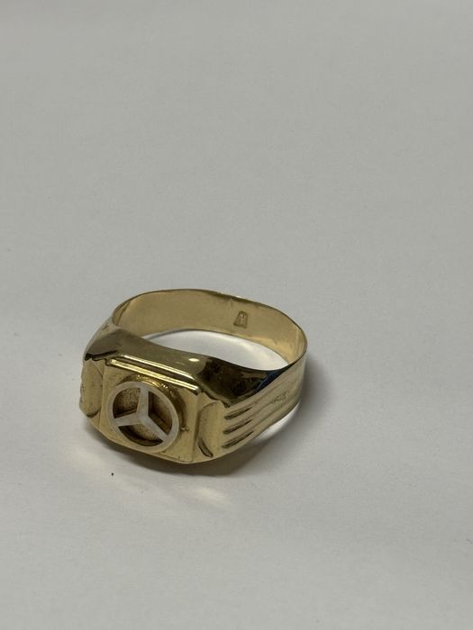 златен мъжки пръстен 3.4гр 14к 585