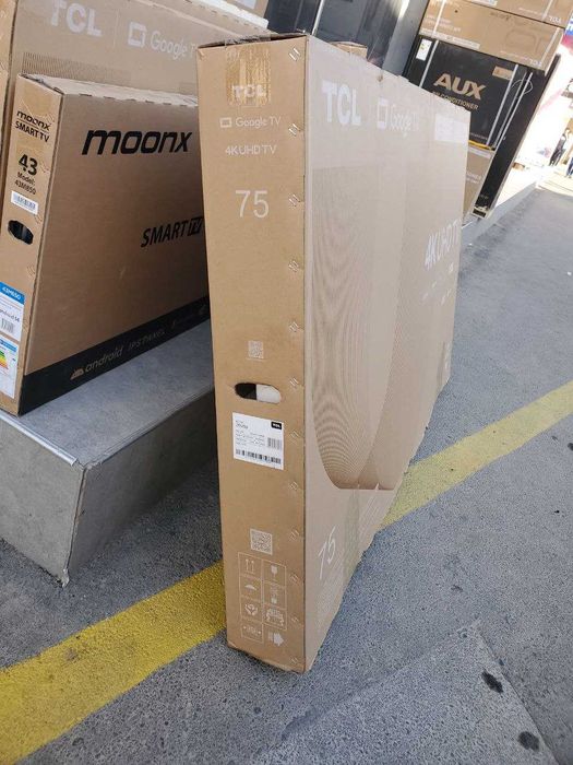 Телевизор tcl 75 V6B 4К Google TV 30% скидка гарантия и установка есть