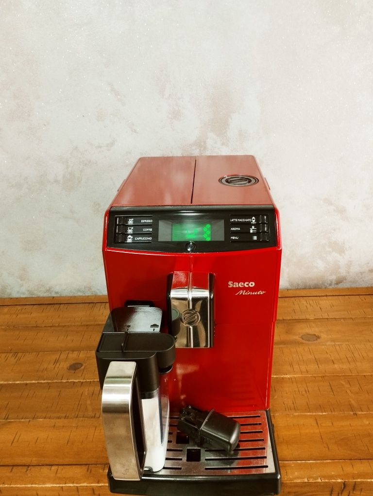 Aparat espressor cafea Saeco Minuto Cappuccino Red transport gratuit