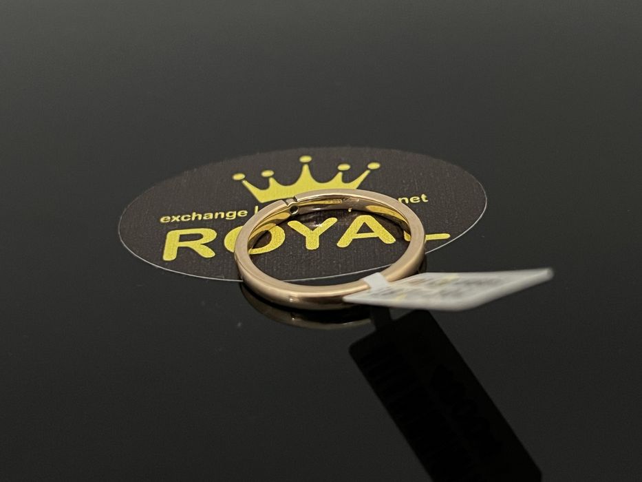 Bijuteria Royal CB : Inel cu 1 diamant natural 0,02ct 14k 2,87gr