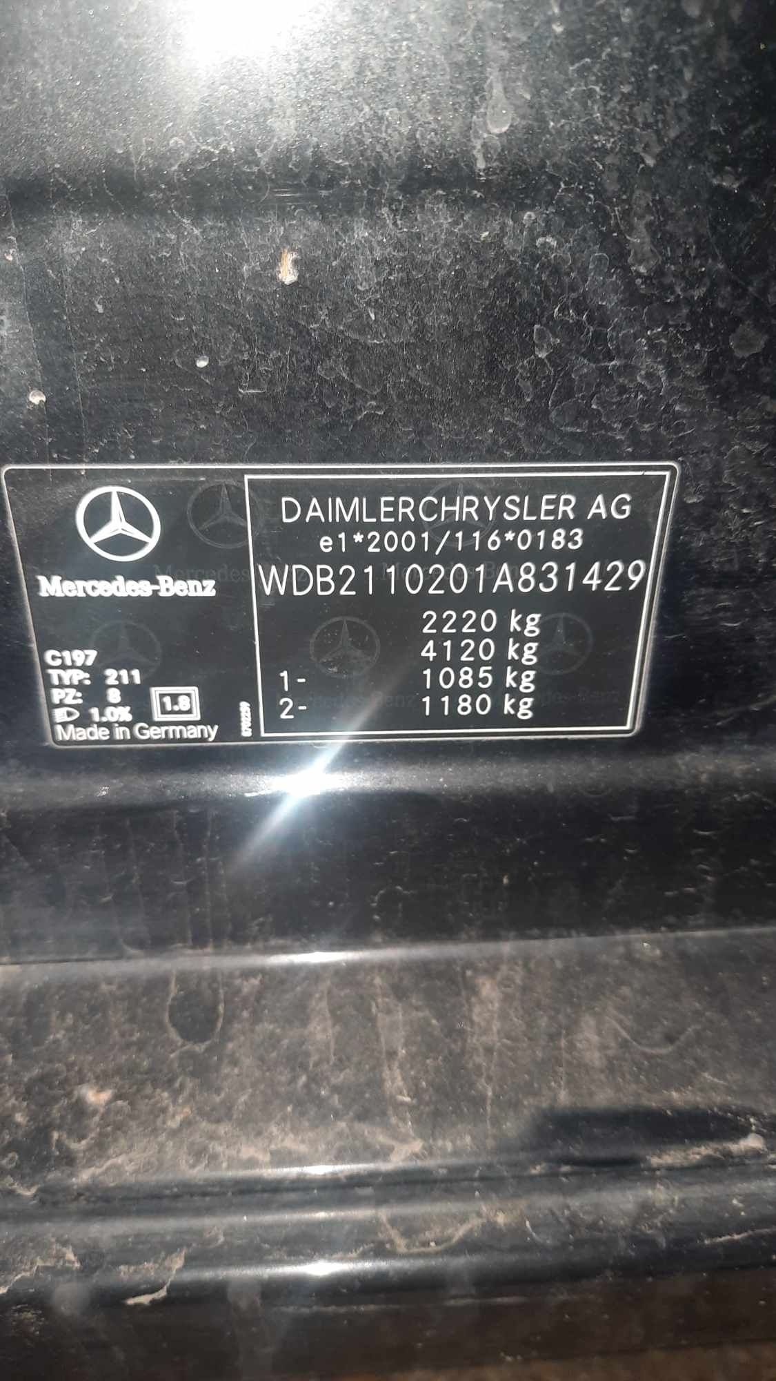 Mercedes w211  e280 cdi