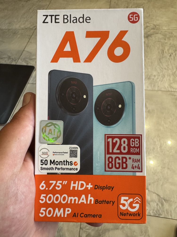 ZTE Blade A76 - Чисто Нов