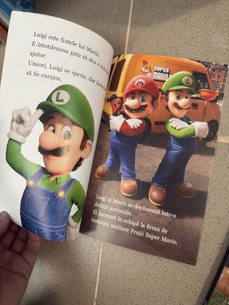 3 Carti Mario - Pachet Start SUPER aventura