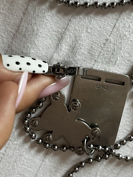 Lanț Dolce & Gabanna D&G Jewels - pandantiv ursuleț rar