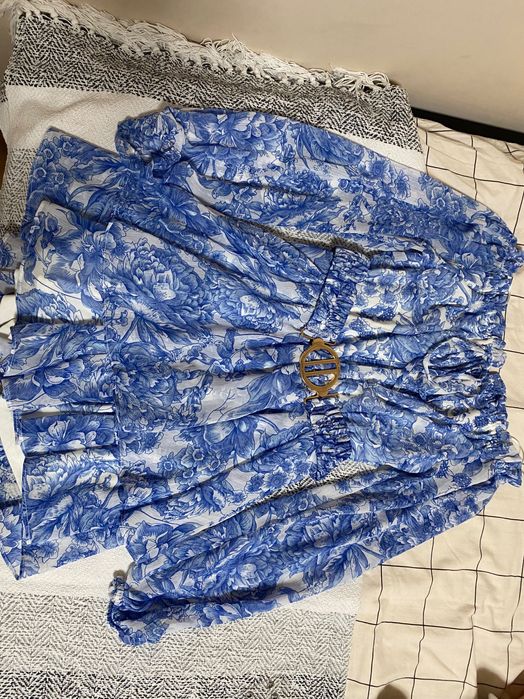 Рокля гащеризон от финно материя