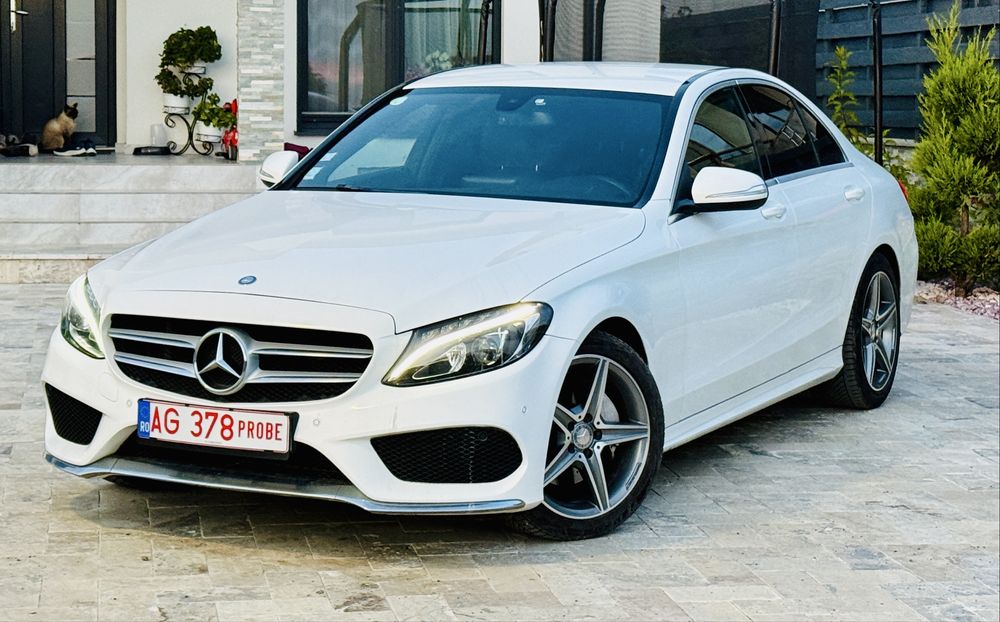 Mercedes-Benz C200 AMG automat camera led km reali rate/buy/back