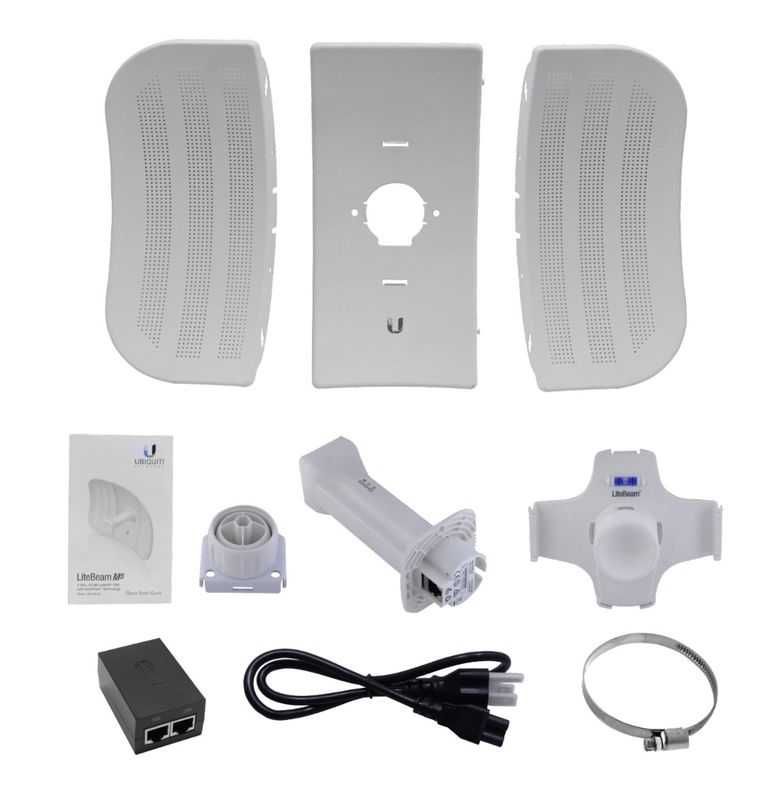 2 x Antena Router/Bridge wireless 5 Mhz 23 dBi Ubiquiti LiteBeam M5