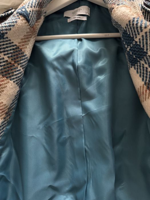 Дамско палто с принт Wool Blend