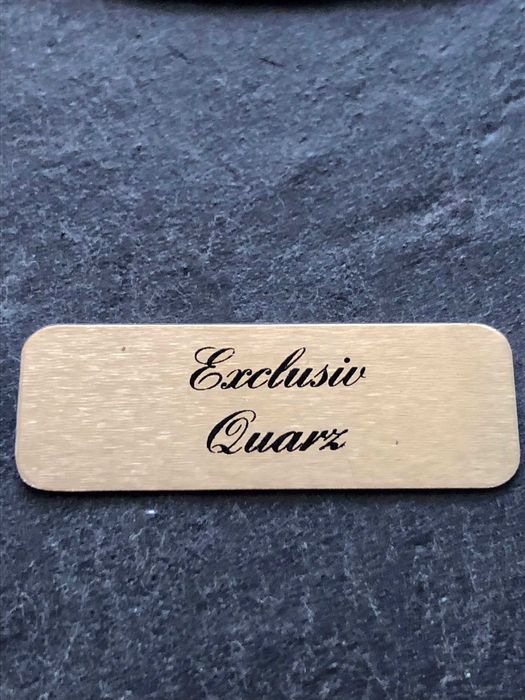 Ceas de perete Kienzle din piatra despicata, mecanism Quartz, Germany