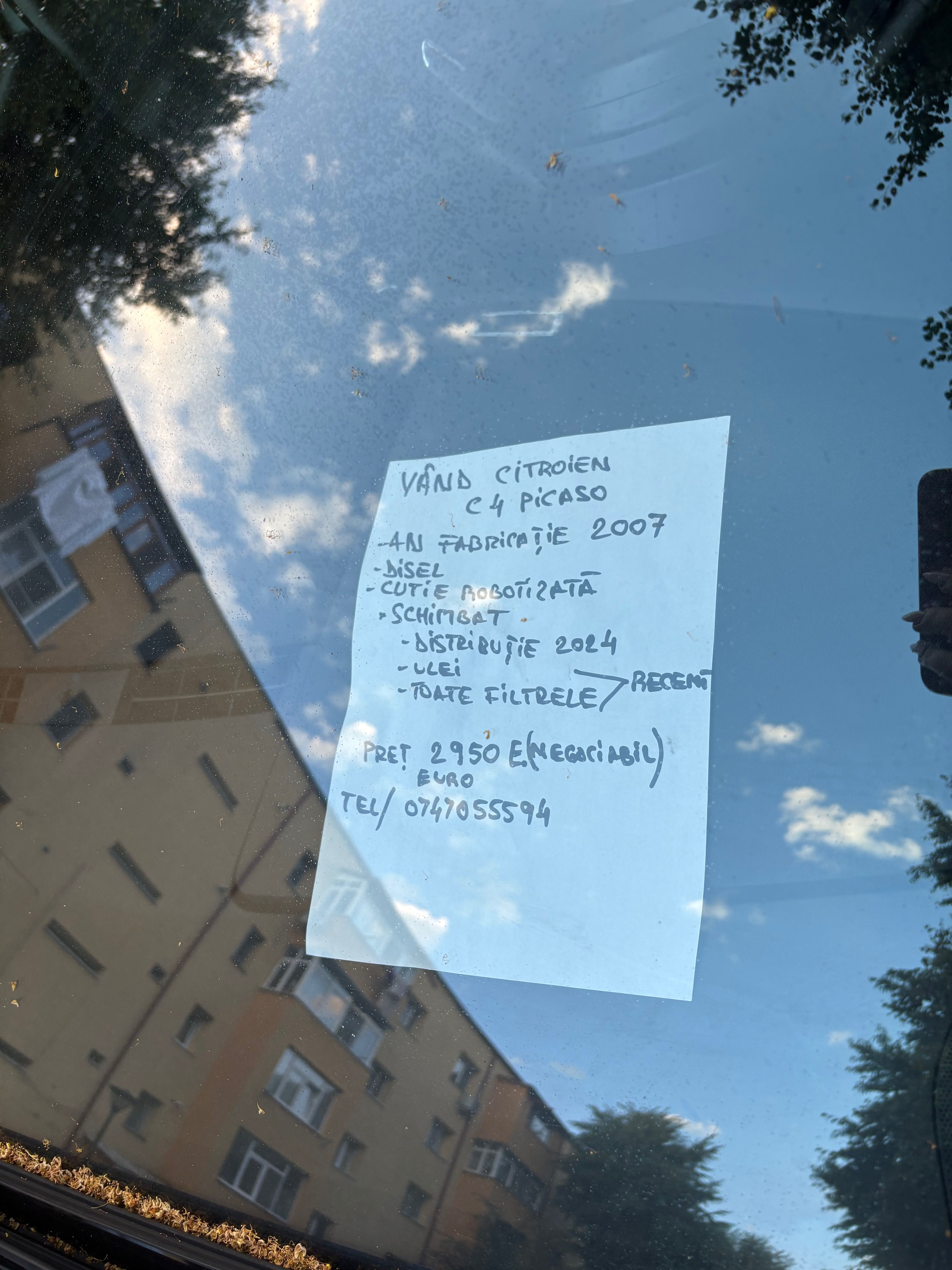 Masina de vânzare Citroen C4 Picasso