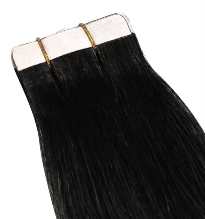 Extensii par 100% natural rusesc 65 cm tape-on Bellher 3 seturi