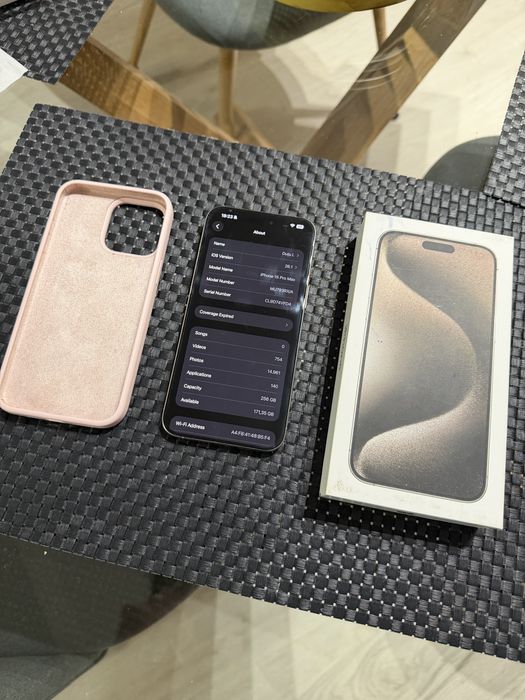 IPhone 15 Pro Max Natural Titanium 256GB