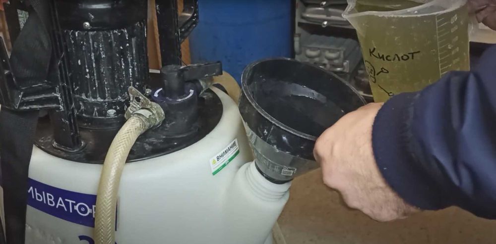 Промывка теплообменников газовых котлов