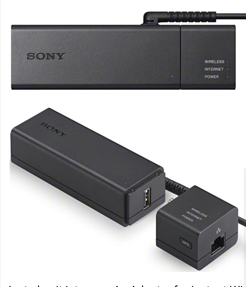 Sony Vaio VGP-WAR100 router Wireless