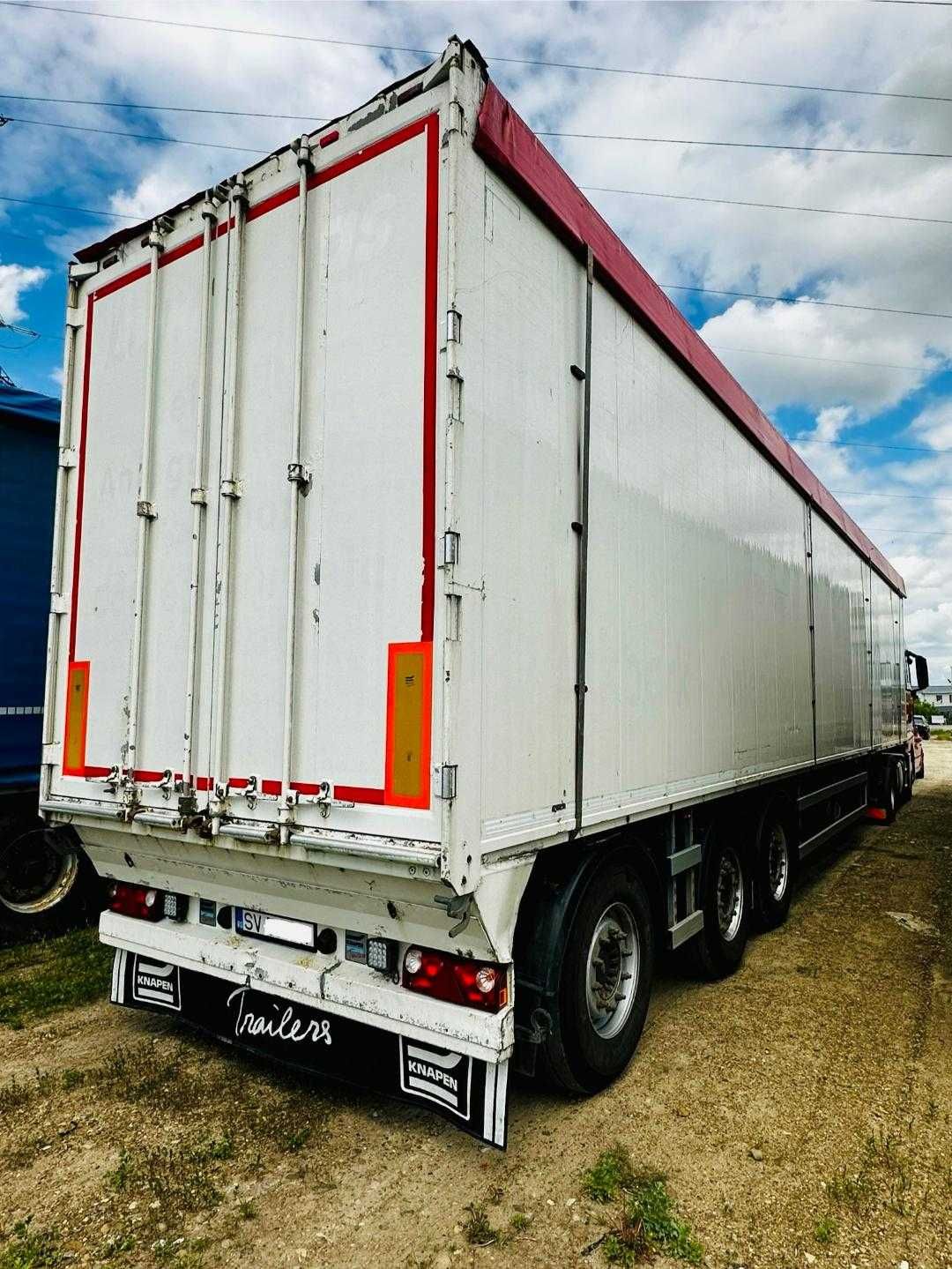 Vând ansamblu cap tractor + semiremorcă walkingfloor – gata de lucru!