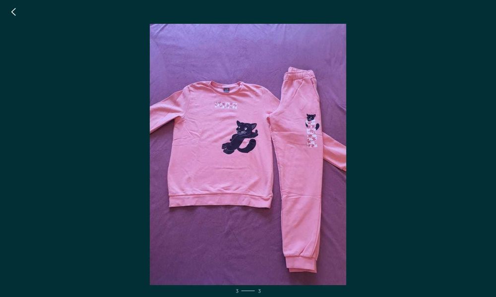 trening puma original superb pentru fetite este nou 10-11 ani .