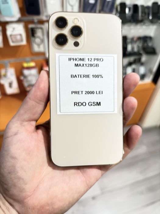 Iphone 12 Pro Max 128gb Gold/Garantie