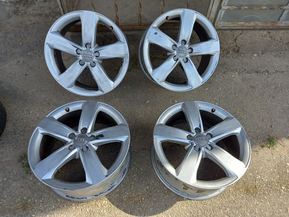 Vând jante R18 Audi originale, Vw sau Skoda prindere 5x112 butuc 66.6