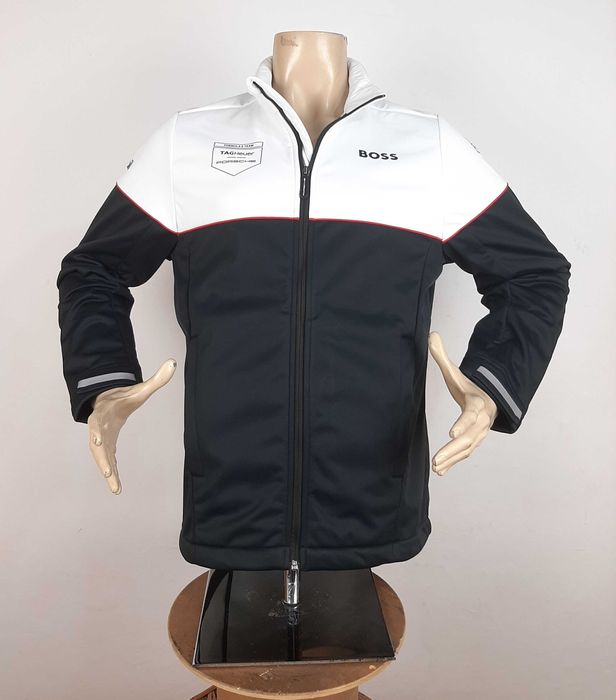 Porsche Motorsport x Boss Jacket - Оригинално мъжко софтшел яке р-р XL