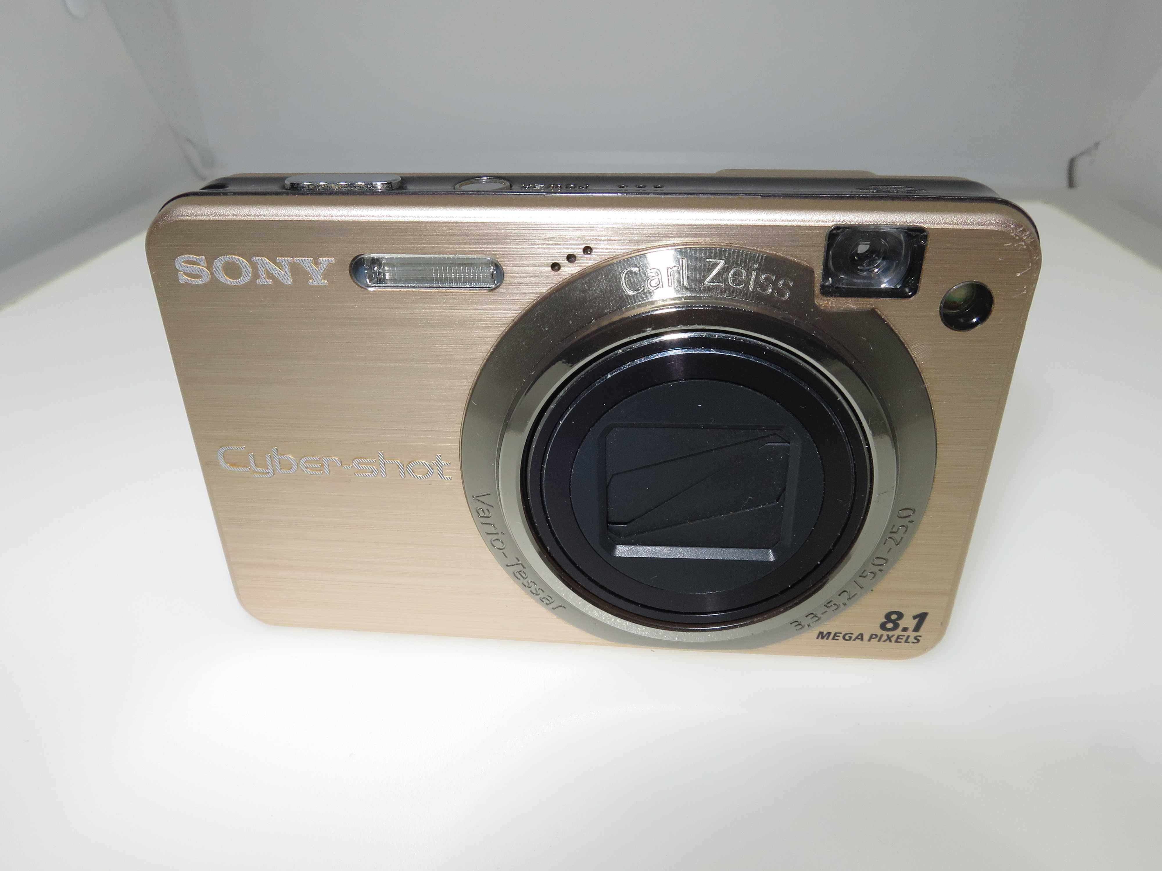 Sony Cyber-shot W150 компактен фотоапарат златен цвят, като нов