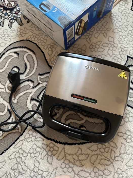 Мультипекарь/Вафельница/Булочница/Сэндвич - мейкер