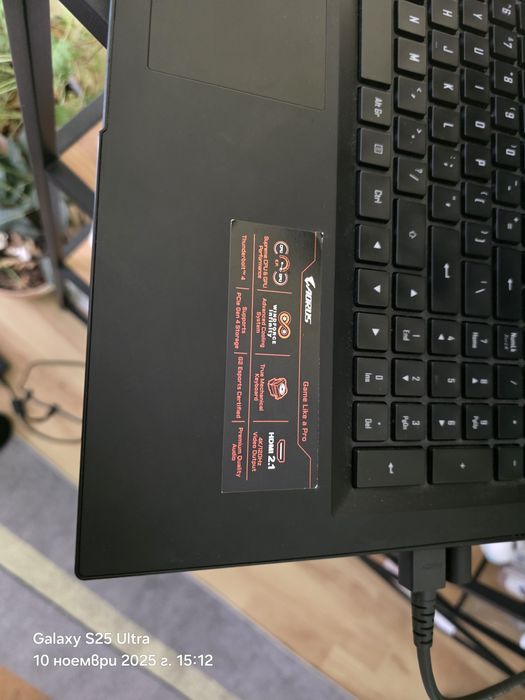 Лаптоп Aorus 17G