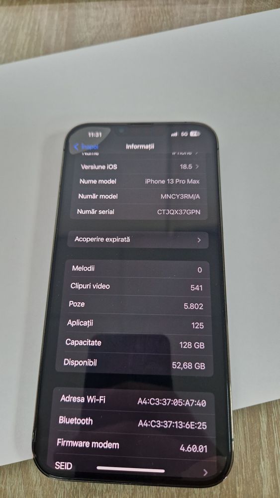 Iphone 13 pro max vand/schimb