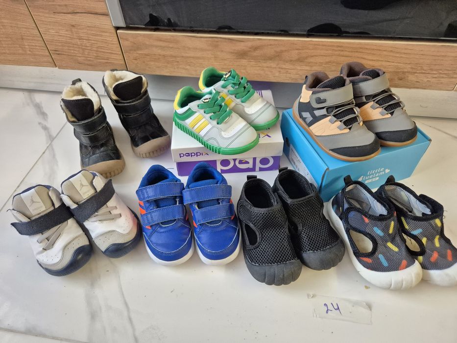 Боти и маратонки Pappix Adidas Little Blue Lam