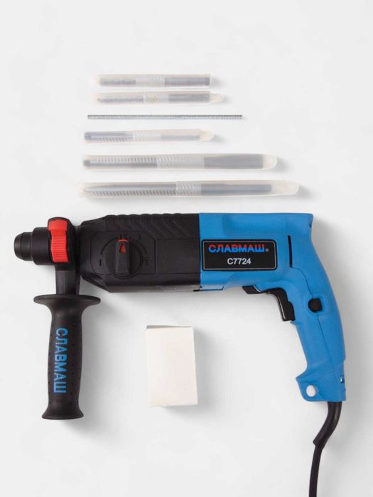 Перфоратор СЛАВМАШ C7724, 850 Вт, патрон 24 мм, регулировка скорости