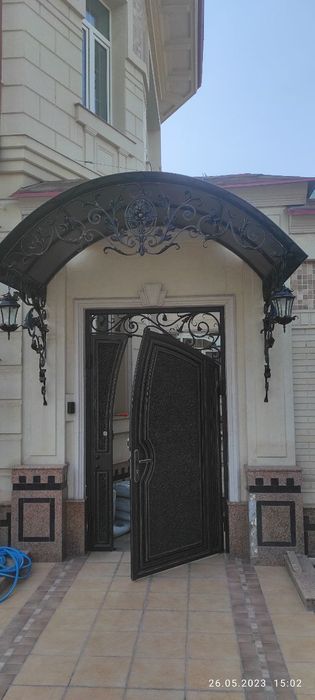 Фермы, навесы, перила, двери, ворота любого размера и сложности