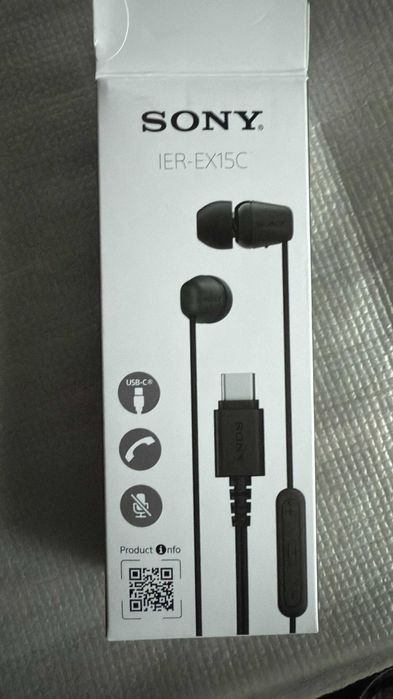 Стерео слушалки SONY IEREX15CL TYPE C