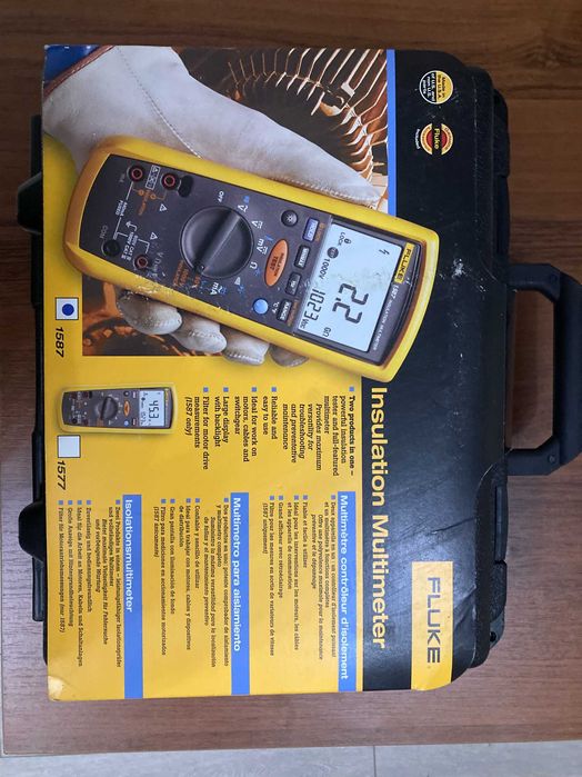 FLUKE 1587 - измеритель сопротивления изоляции, мегаомметр-мультиметр