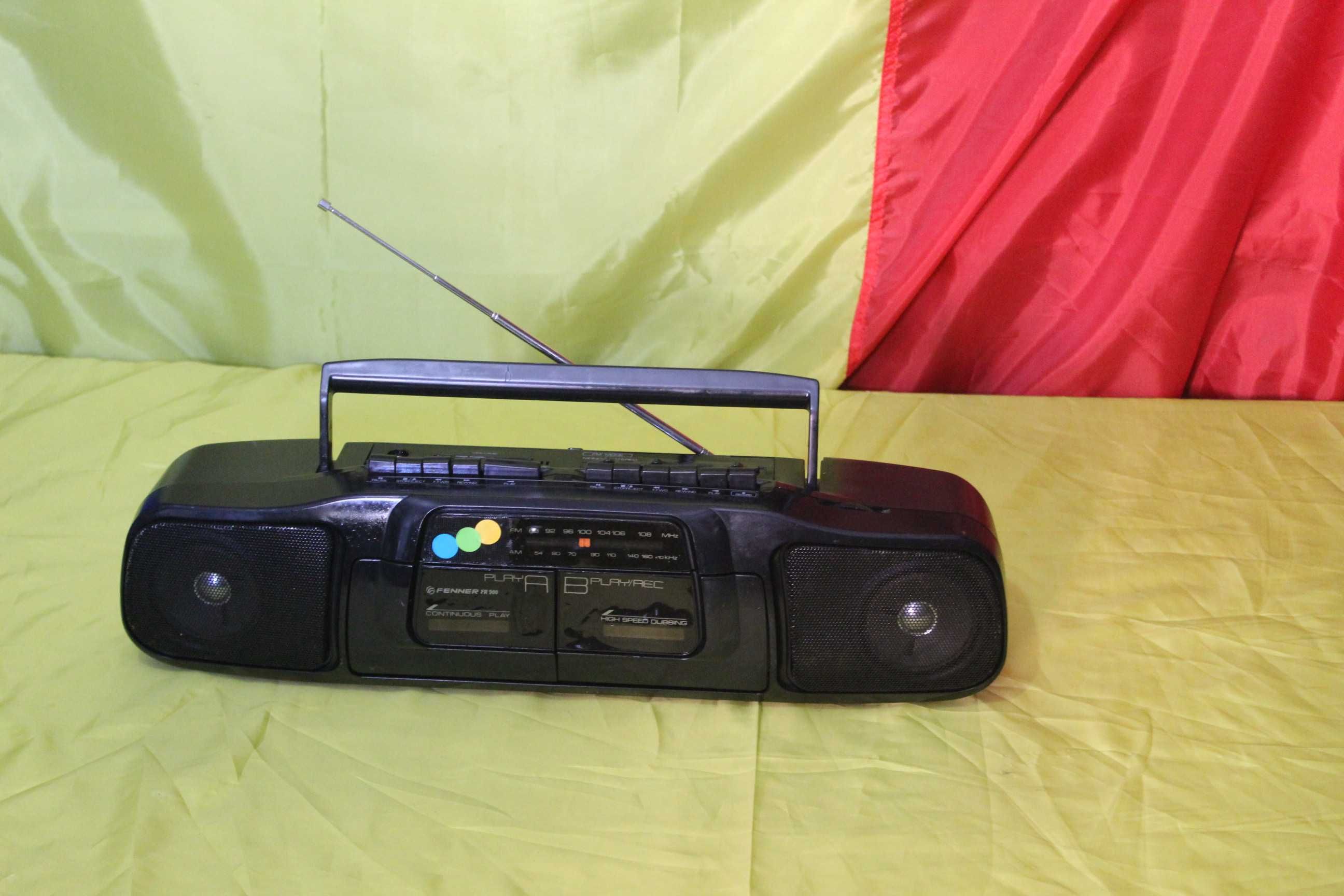Radio dublu  casetofon vechi - ( Germania ) FENNER fr- 900