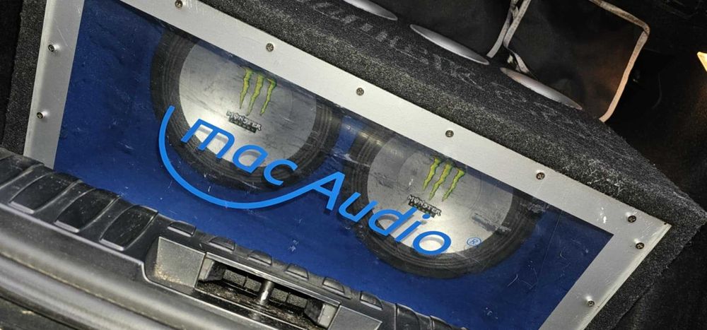 Subwoofer Auto Mac Audio Ice Block 225 - 450W (Incintă Dublă Bandpass)