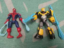 Figurine Hasbro Bumblebee și Spiderman