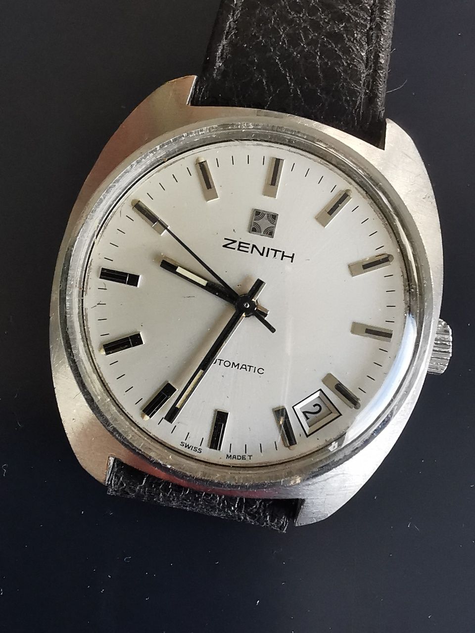 Ceas Zenith Automatic - Cal. 2572 - 35x40 mm - Funcționează impecabil!