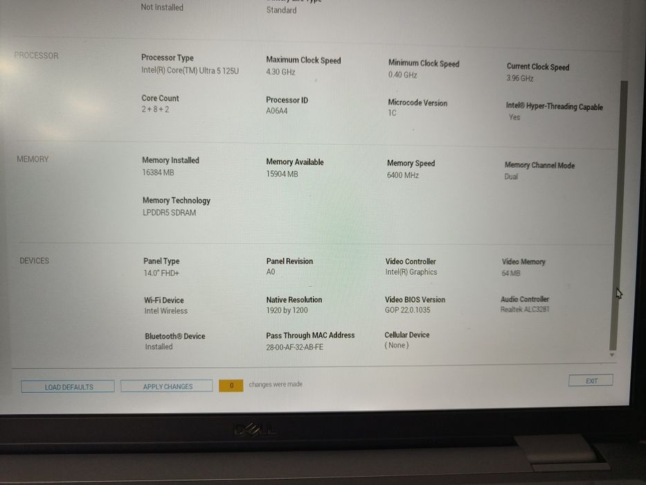 Laptop Dell Latitude 7450 2024 i5 Ultra