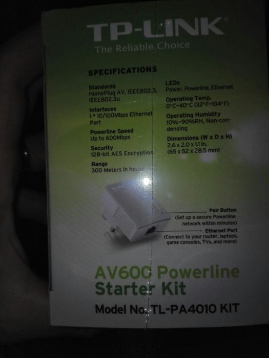 Kit adaptor powerline tp link tl pa 4010
