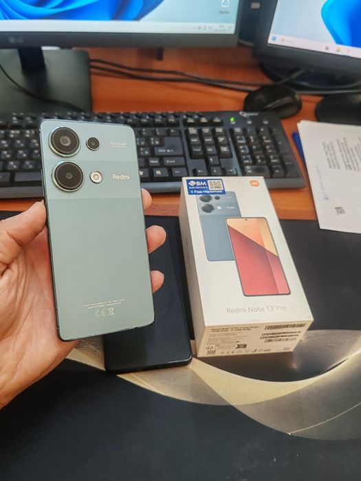 Redmi note 13pro 12+6/512gb(2024) iwlawi zur aybi yuq tozza telefon