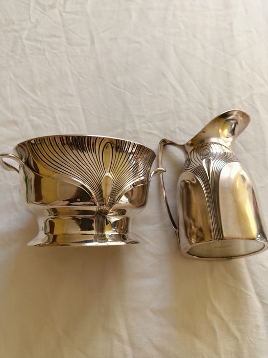 Set argint sterling zaharnita si letiera 296 gr