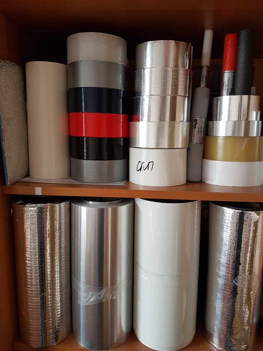 скотч черный армированный