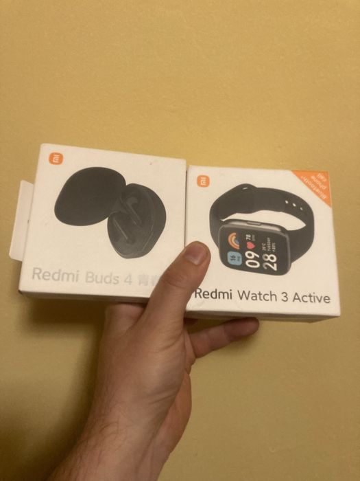 Casti si smartwatch redmi