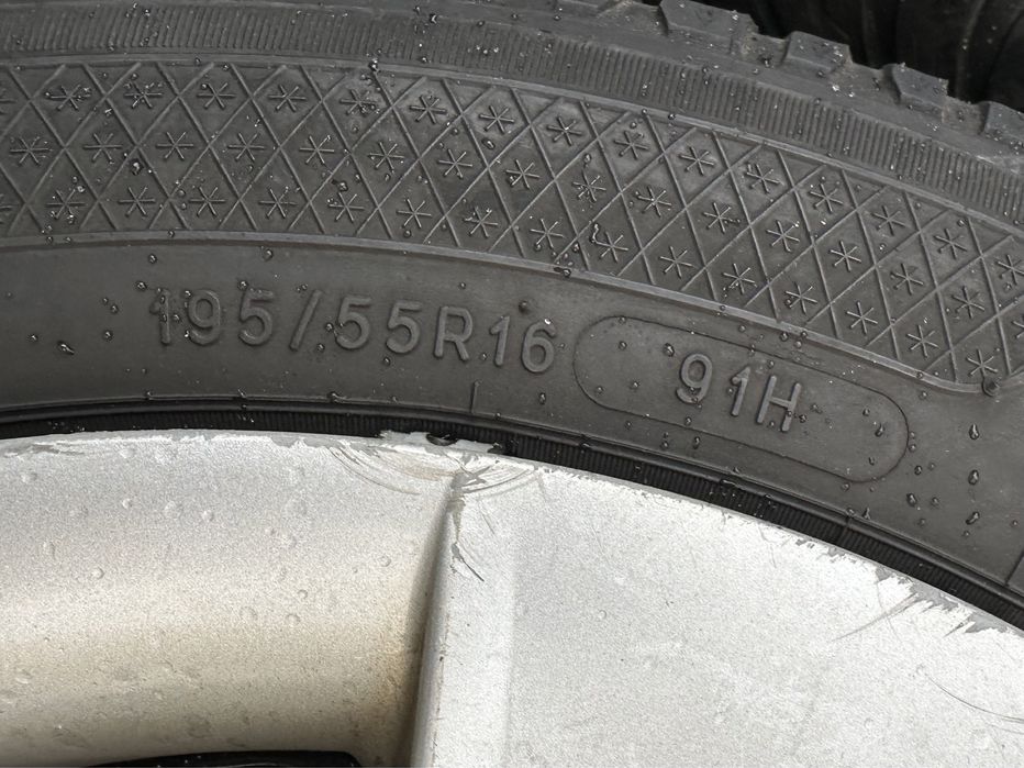 Jante originale bmw cu anvelope 195/55/16