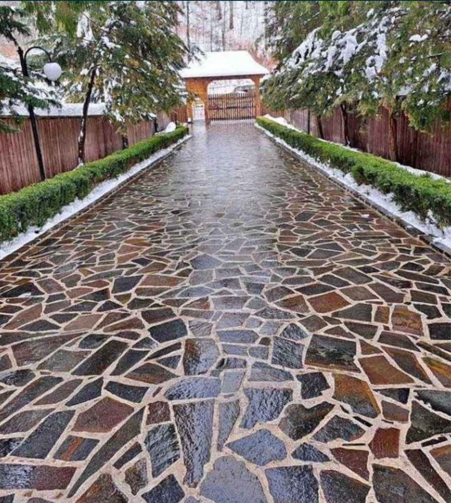 Piatră naturală de munte și de Grecia - Vânzare & Montaj profesional!