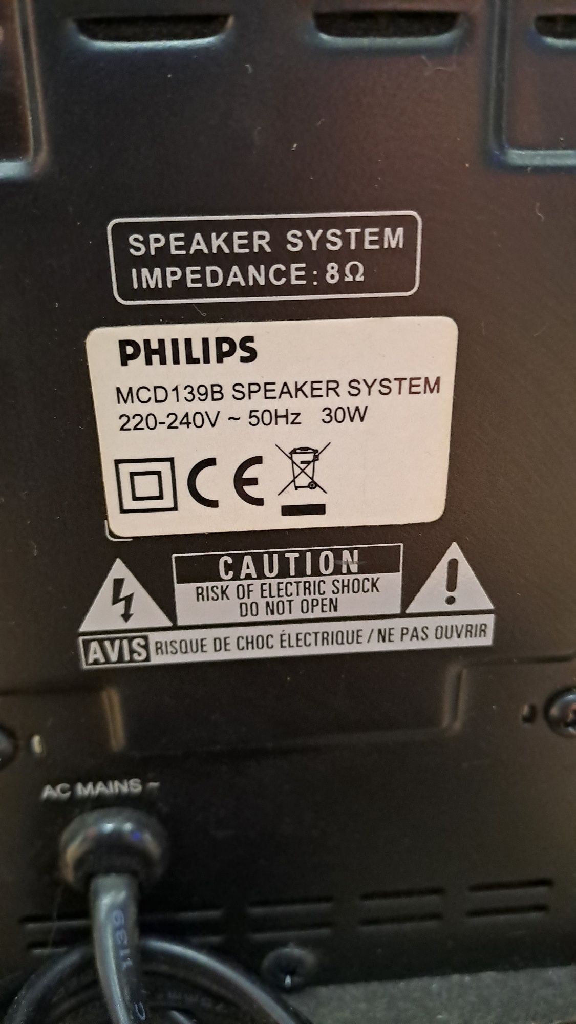 Philips Mcd139  DVD system