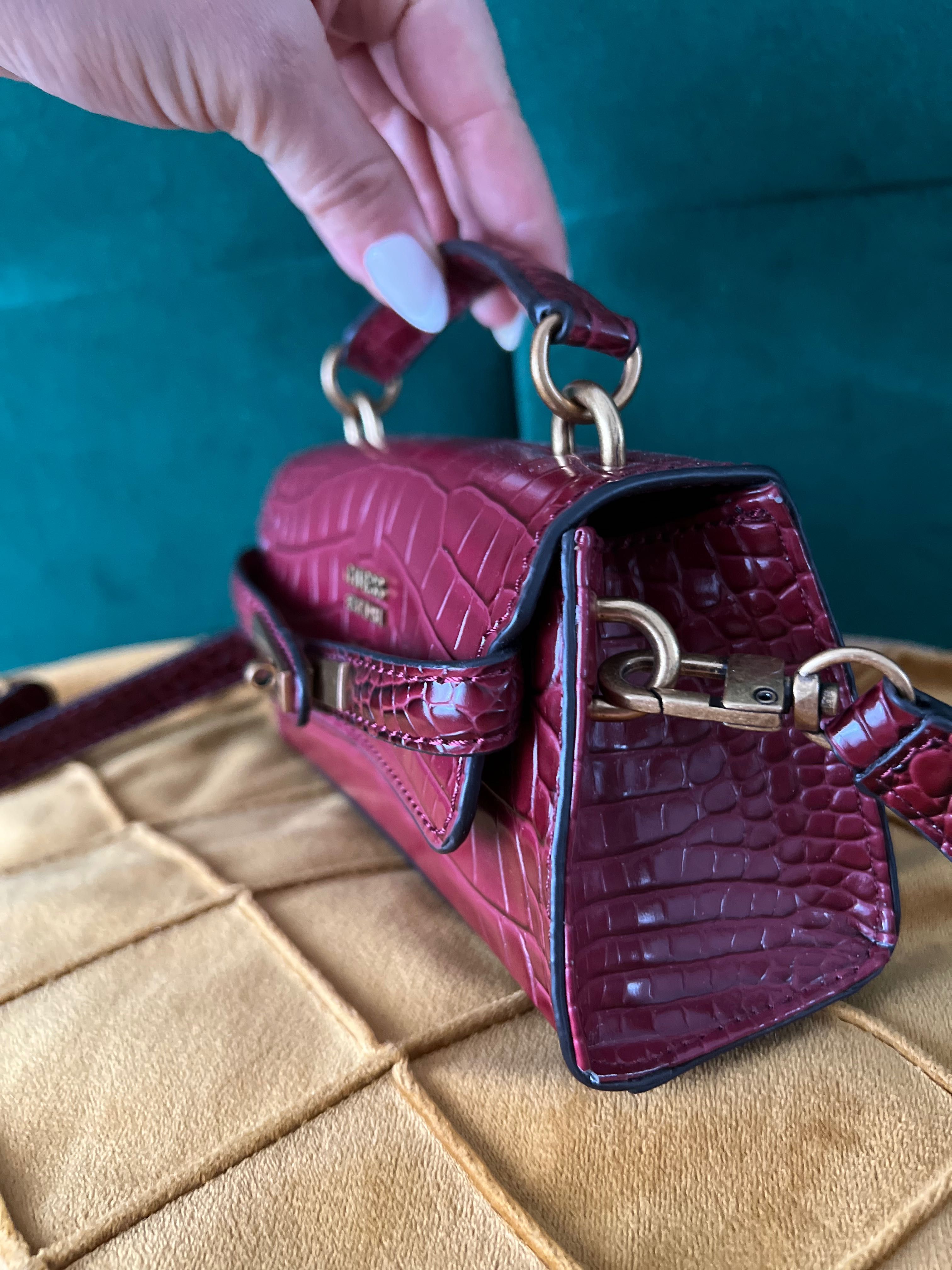 Guess Leather Faux Чанта Bag Gaudi Pinko