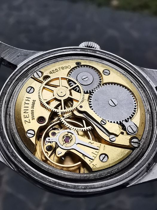 Ceas Zenith Pilot Stellina-Cal.126 5 6 -35 mm- Funcționează Impecabil