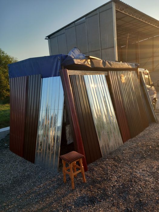 Vând tabla cutată zincata și color diferite grosimi