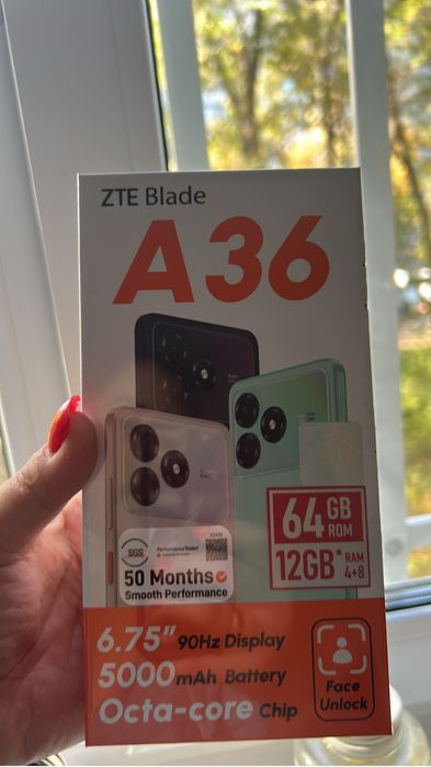 Продам телефон ZTE Blade A36